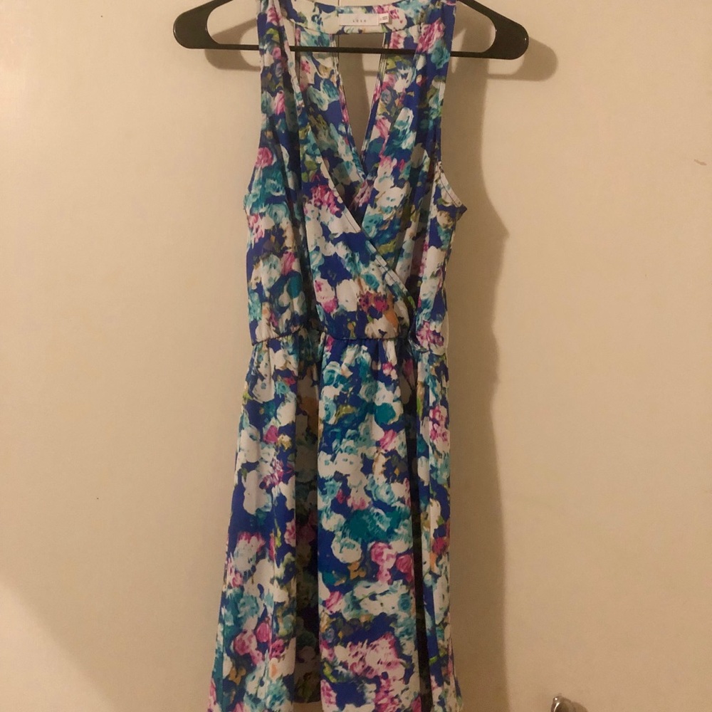 Spring floral dress